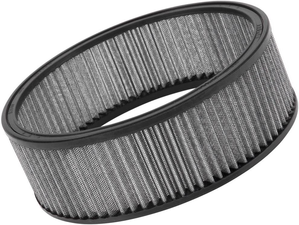 K&N Auto Racing Filter: High Performance, Premium, Washable, Replacement Engine Filter: Filter Height: 3 In, Shape: Round, 28-4245