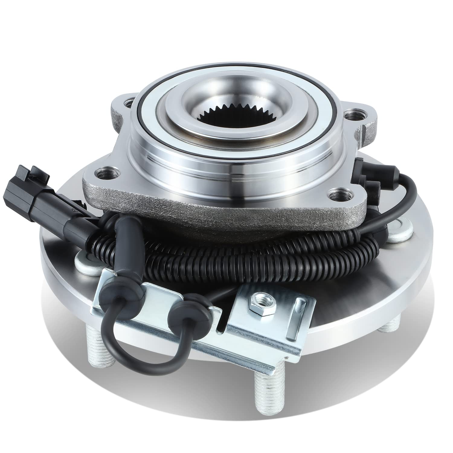 DNA MOTORING OEM-WHA-0111 Front Wheel Bearing Hub Assembly w/ABS Sensor Compatible with 08-16 Chrysler Town & Country / 08-20 Grand Caravan / 12-15 Ram C/V / 09-14 Routan FWD