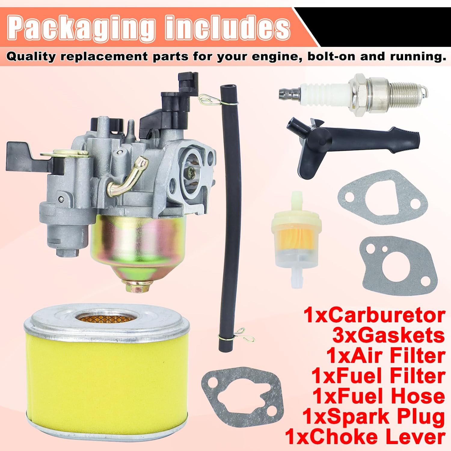 RY802925 Carburetor Fits for Ryobi RY802925VNM RY80588A RY80588VNM 3200PSI RY802925 2900 PSL Pressure Washer Replacement for 99981173031 16100-ZH7-W51 16100-ZH8-W61
