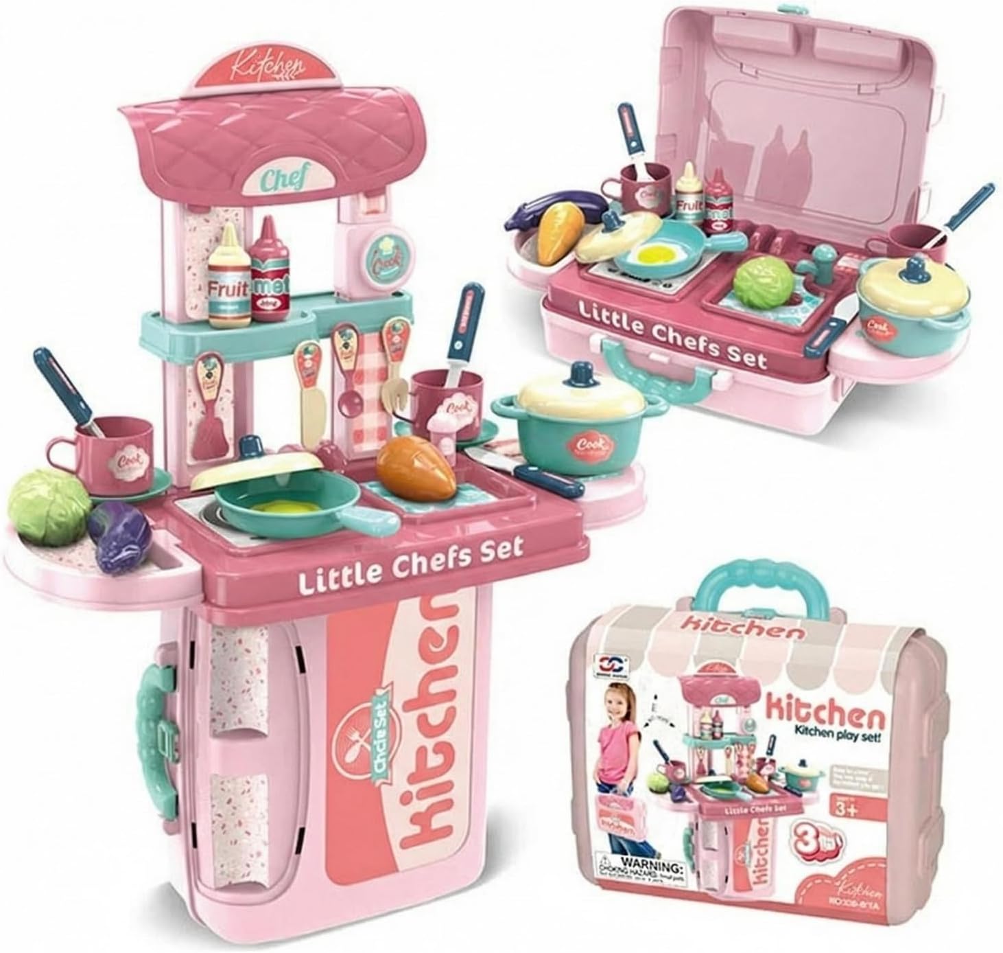 おままごと キッチン 女の子 調理器具付