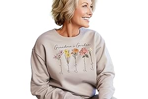 Adorable Custom Grandma Sweatshirt Gift