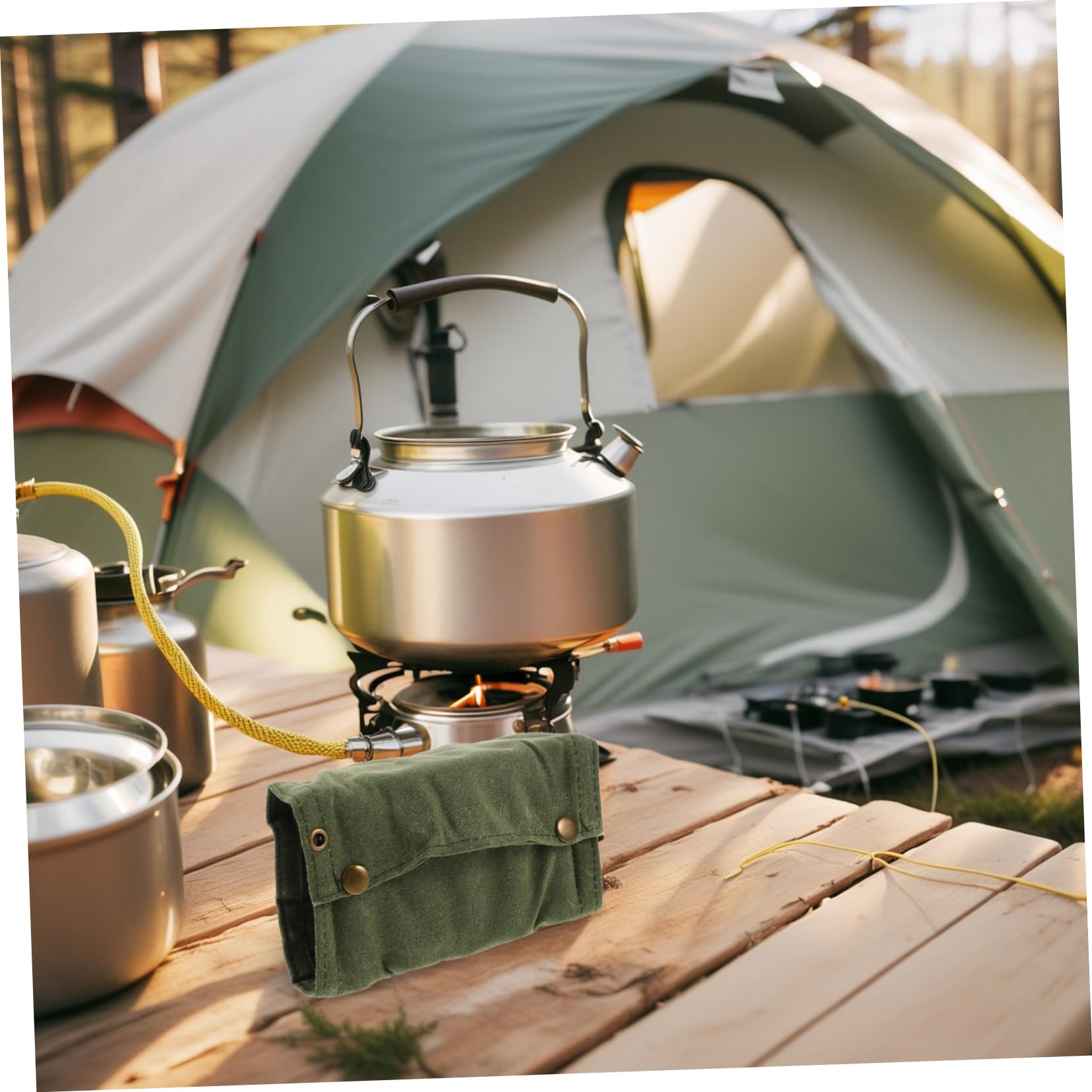 SUPVOX Organizador De Especias De Camping Juego De Botellas Bolsa Almacenamiento