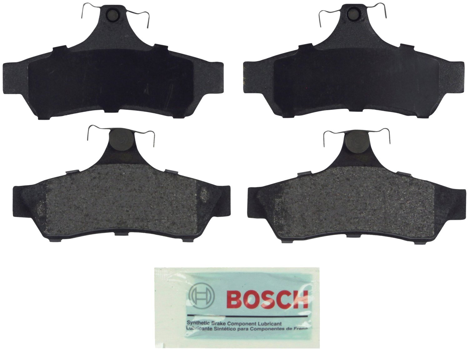 Bosch BE1324H Blue Disc Brake Pad Set with Hardware - FRONT — view 214
