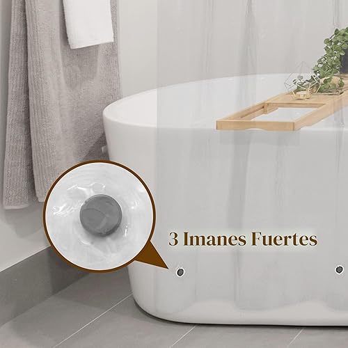 Miniatura 8 de Barossa Design Peva - Cortina de ducha