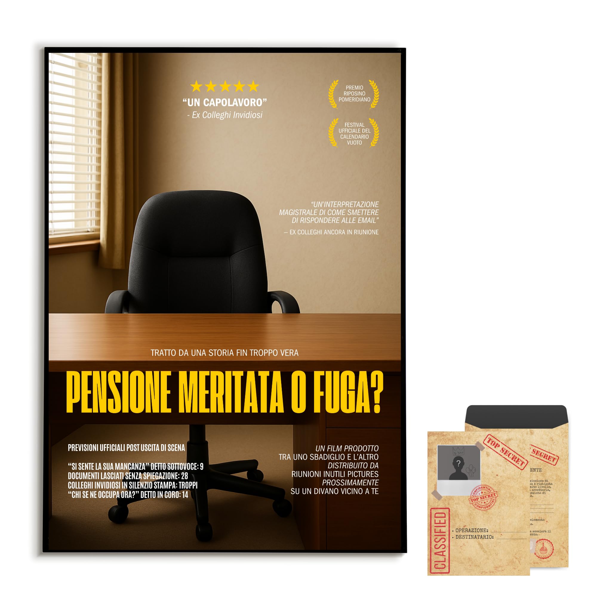 Biglietto Pensione Uomo Donna Stile Locandina Film