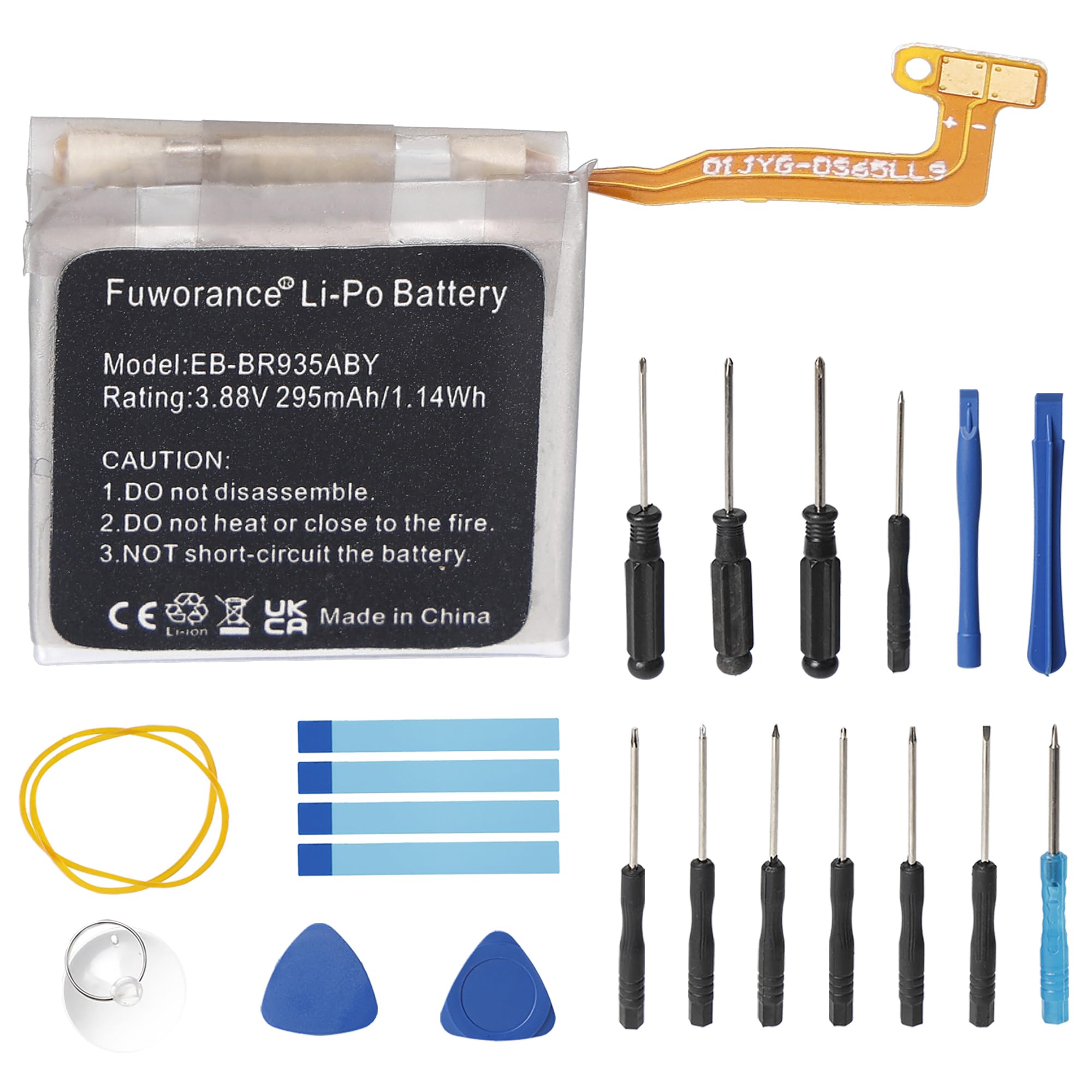 295mAh 3.88V EB-BR935ABY Battery for Samsung Galaxy Watch 6 40mm SM-R930