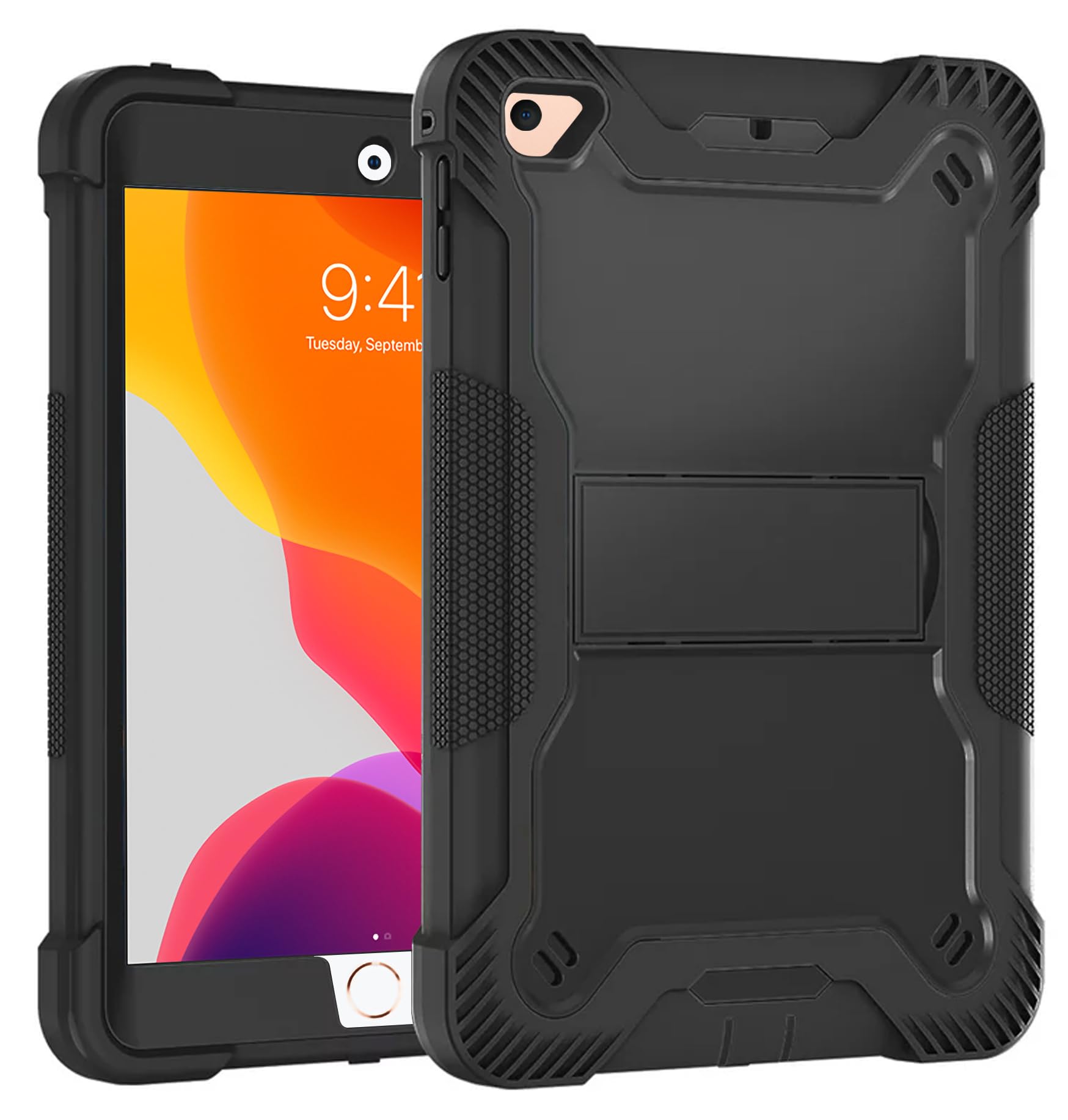 TGK Slim Heavy Duty Shockproof Protection Kickstand Hybrid Case Cover for iPad Mini 5 7.9 inch 2019 Black (B0CR6S46CV) Amazon Price History, Amazon Price Tracker