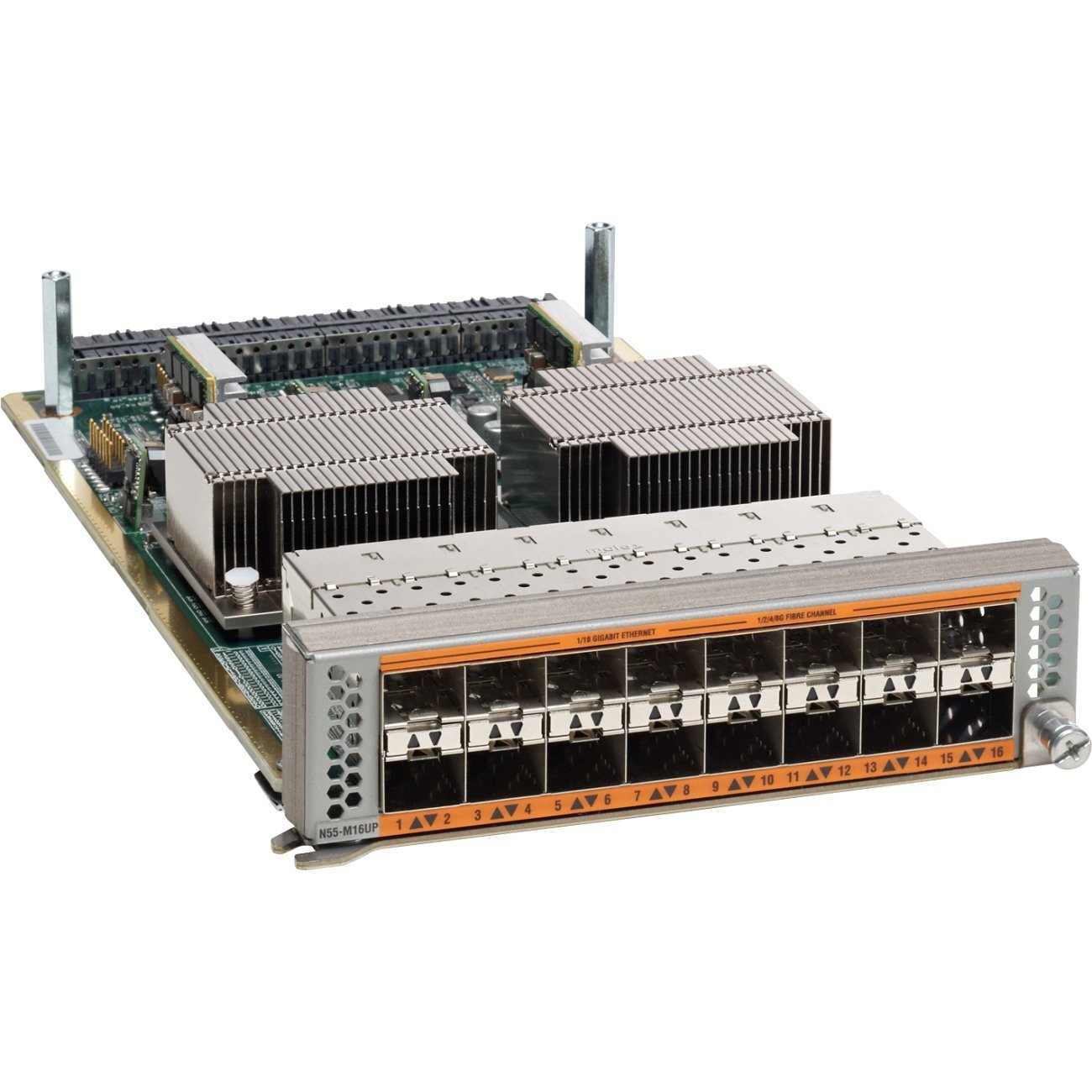 Cisco N55-M16UP 16-Port 10GE Unified Expansion Module (Renewed)