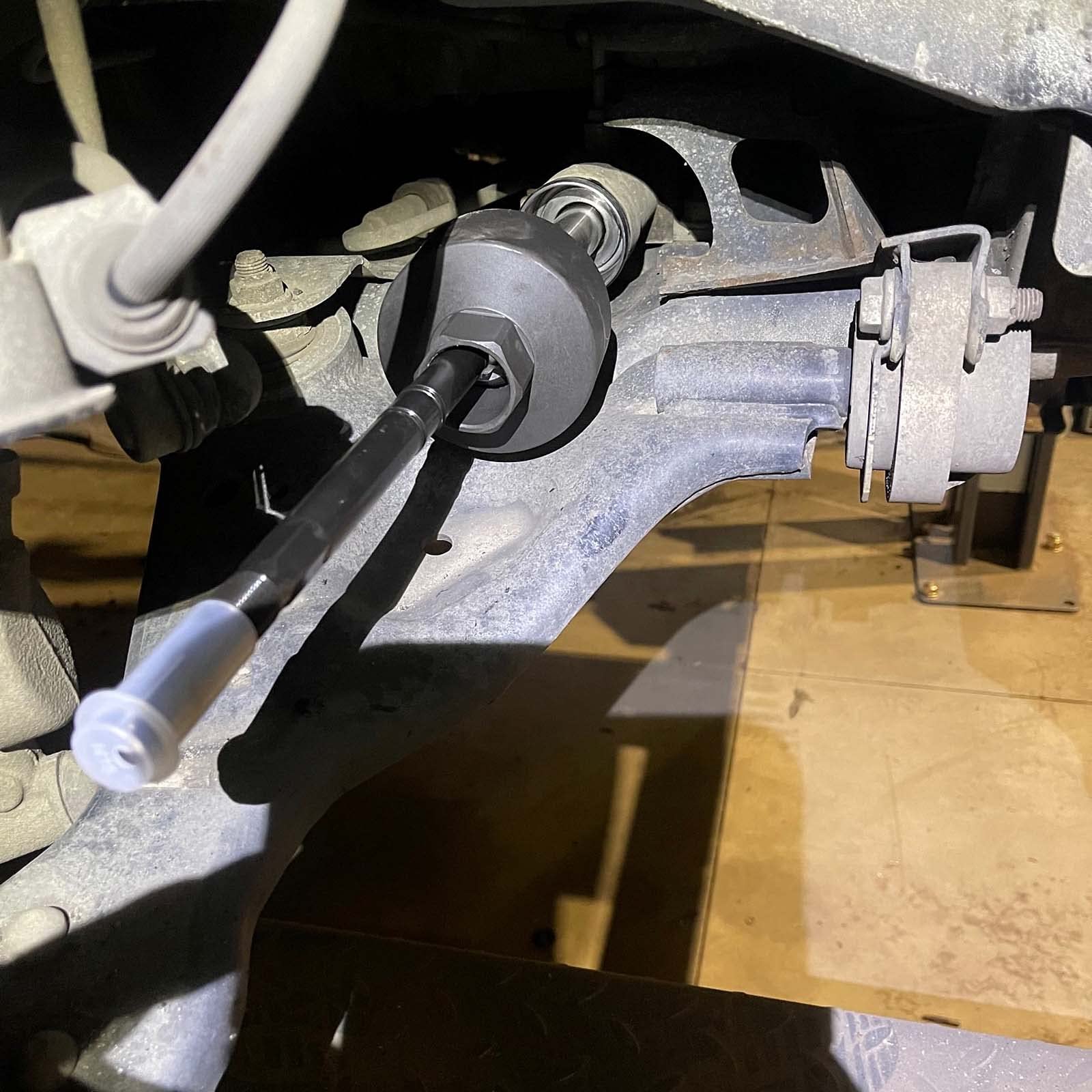Wiltec Set di Strumenti per rimozione e Sostituzione biellette tiranti 3 Misure Diverse