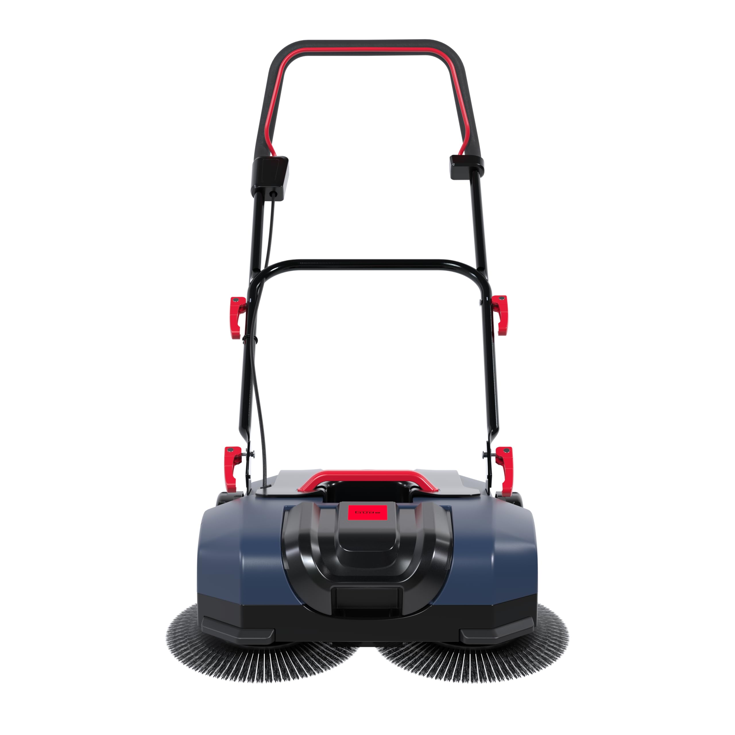 Güde GKM 18-401-30 zamiatarka akumulatorowa (seria 18 V E³, litowo-jonowa, szerokość zamiatania 61 cm, wydajność 1800 m² na godzinę, pojemność pojemnika na brud 20 l, składany pałąk, w zestawie