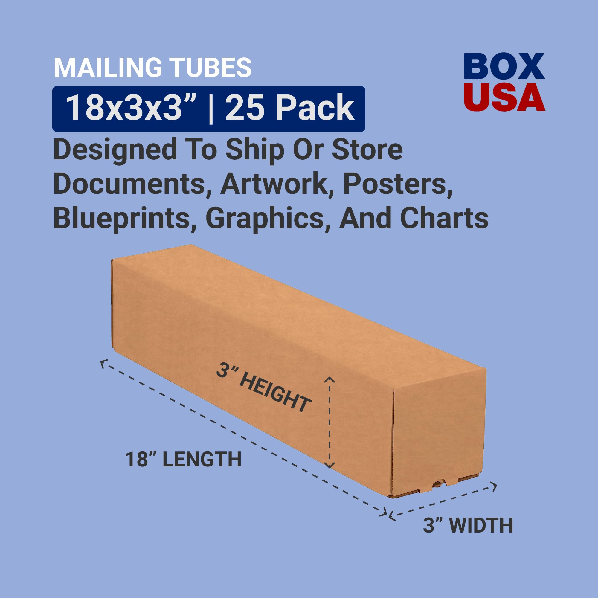Amazon.com: BOX USA Cardboard Box 18