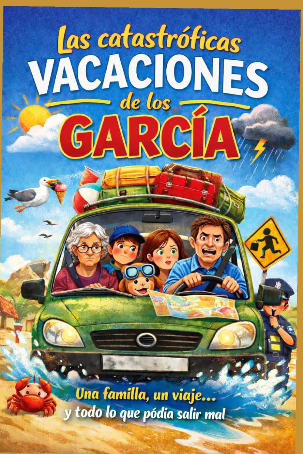 Las catastróficas vacaciones de los García: Una familia, un viaje...y todo lo que podía salir mal