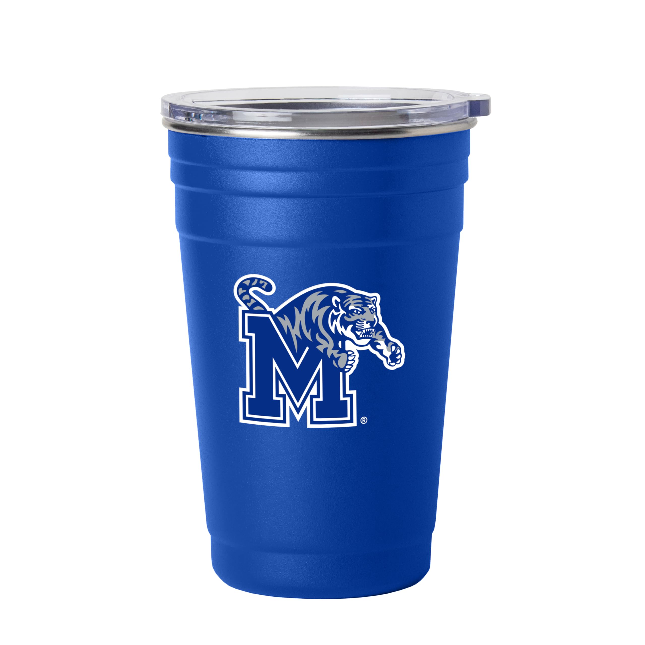 Logo Brands NCAA 22 oz Stainless Steel Tailgate Cup -Double Wall Vacuum-Sealed Durable For Hot &amp; Cold Drinks, Perfect for Gameday &amp; Tailgating