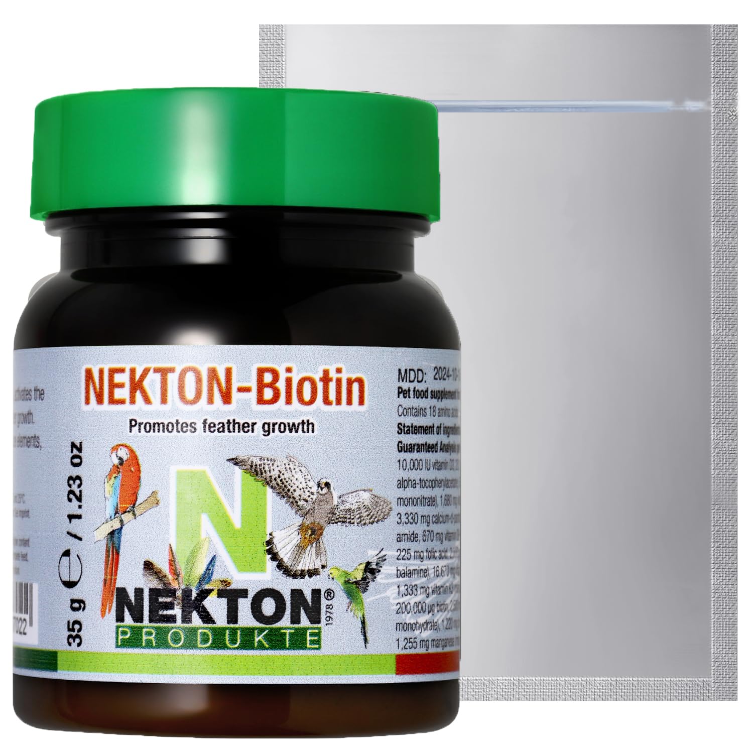 Amazon | ネクトン BIO 35g NEKTON 鳥 アルミ包装 サプリ 鳥餌 インコ