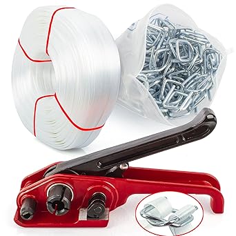 Heavy Duty Pallet Strapping Tools Kit for 1/2