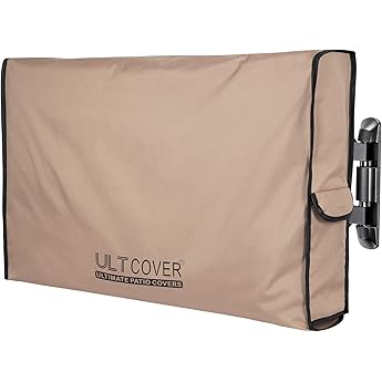 Covermates Outdoor Full TV Cover – Water-Resistant All-Weather Protection for Mo