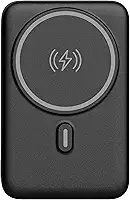 Geonav Power Bank, Carregador Portátil Universal por Indução 10.000mAh, Carregamento rápido*, Suporte Dobrável, Compatível com MagSafe®, PB10MAGBK, Preto