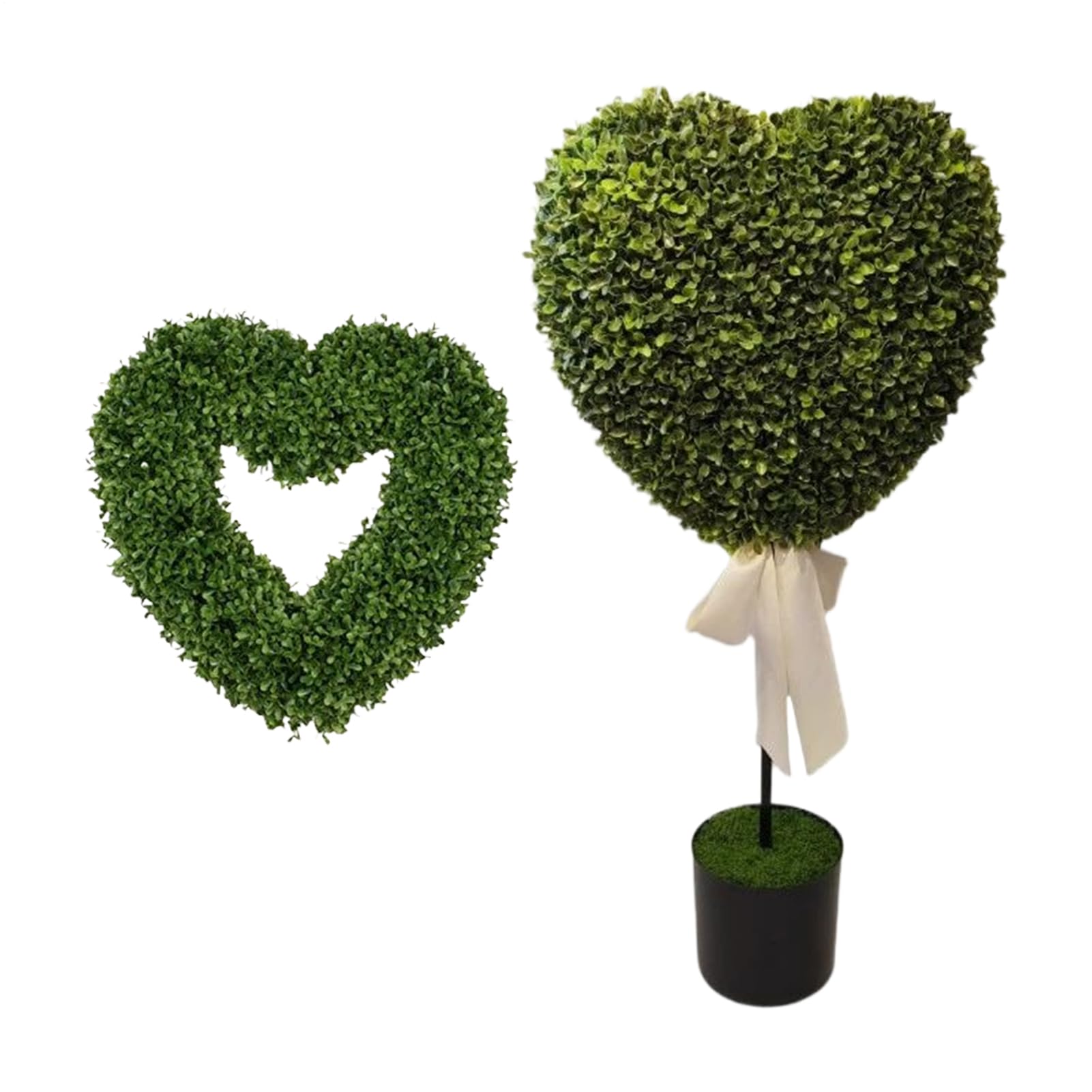 Plantas de San Valentín Decoración San Valentín Corazón Artificial Hogar