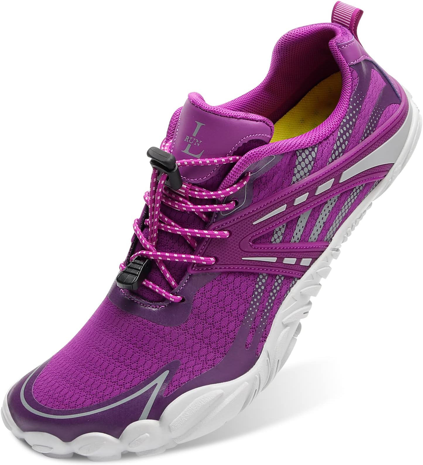 L-RUN Athletic Water Hiking Shoes Beach Sports Shoes for Swim Toe Shoes Women Men