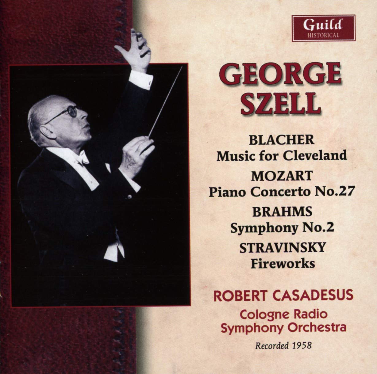 Blacher, Wolfgang Amadeus Mozart: George Szell - Blacher, Mozart