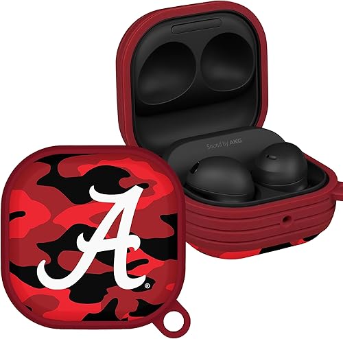 AFFINITY BANDS Alabama Crimson Tide Camo HDX - Carcasa compatible con Samsung Galaxy Buds Pro