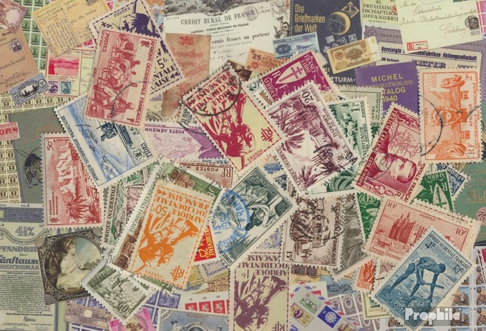Prophila Collection Francés Africa Occidental 100 Varios Sellos Francés Africa Occidental (Sellos para los coleccionistas)