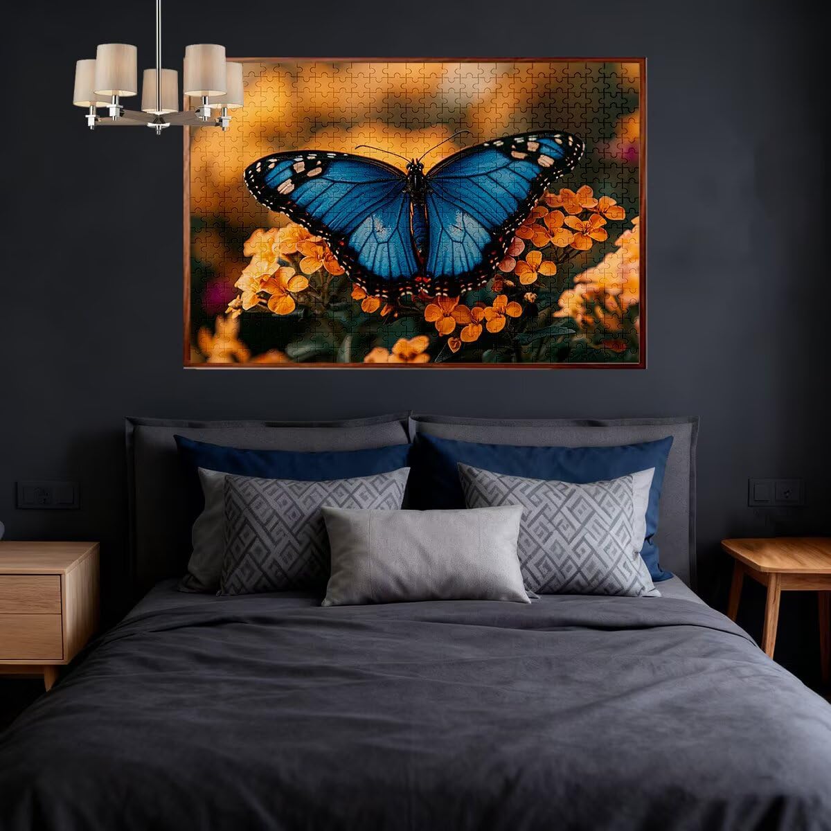 Puzzle 6000 Piezas Adultos Mariposa Puzzle para Adultos Flor Rompecabezas Juguetes Educativos Regalos Originales para Mujer Rompecabezas Entretenimiento Creativo Divertido Familia Juego 179x105cm D-33