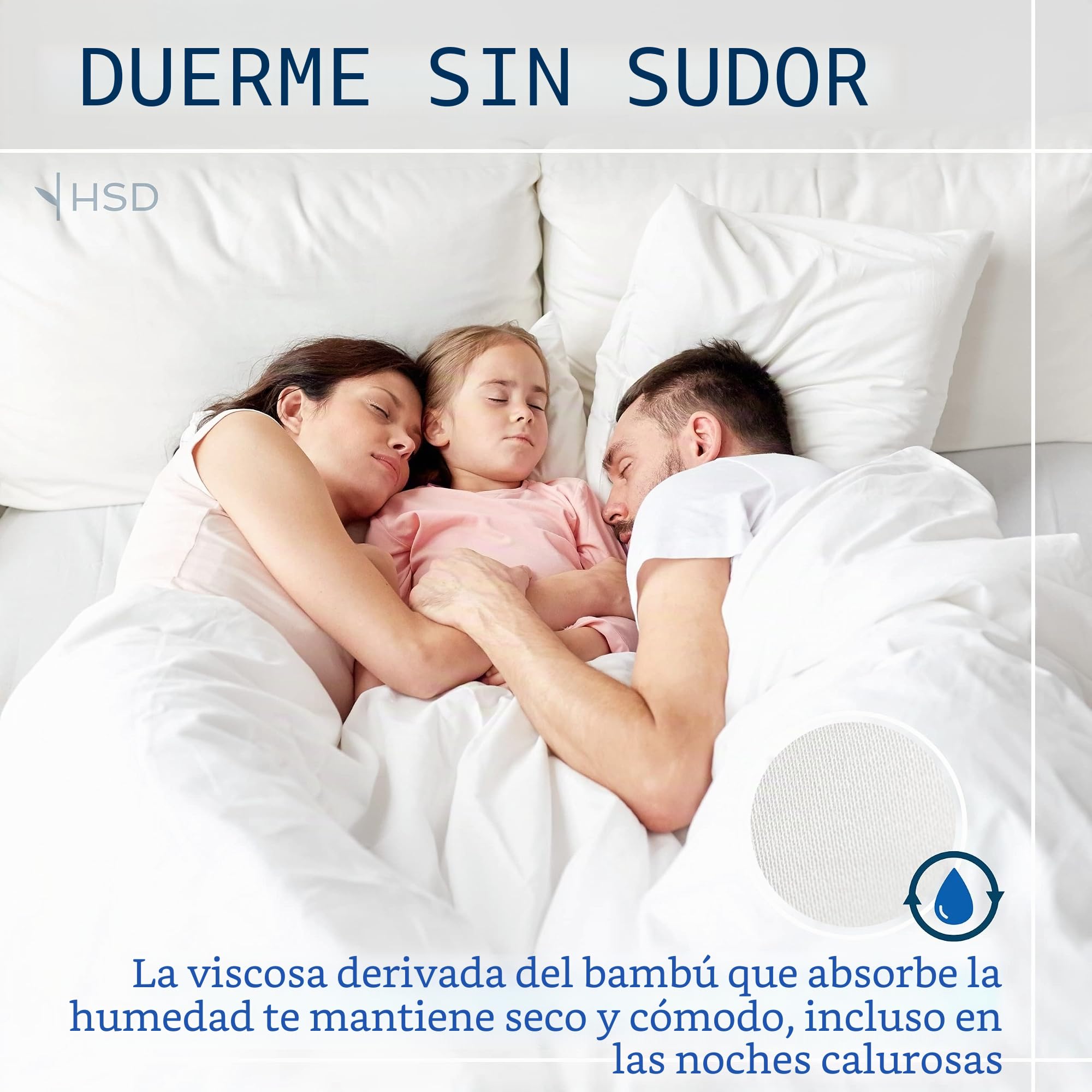 Hotel Sheets Direct Juego de sábanas de 4 piezas, tamaño California King, 100 % viscosa derivada de bambú, juego de sábanas con 2 fundas de almohada, ropa de cama de lujo refrescante y transpirable
