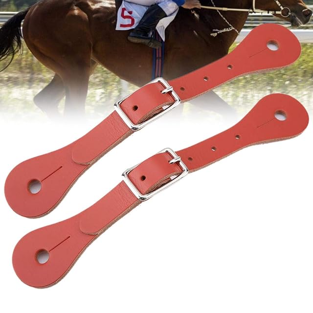 Foto 4 de 8 de EVTSCAN Correa de espuela, 1 par de Accesorios de Correa de Caballo Resistentes y duraderos