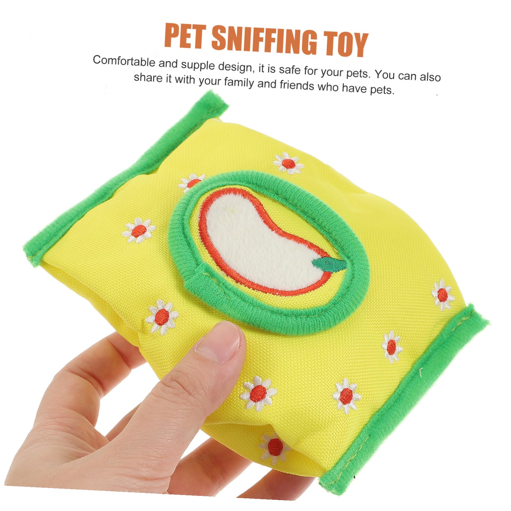 SUPVOX 4 Piezas Toalla De Papel para Mascotas Juguetes Peluche Adorable Juguete De Snuffle Cachorro Juguete para La Dentición Juguete Cachorro Animal Tela Oxford Perro De Juguete Portátil