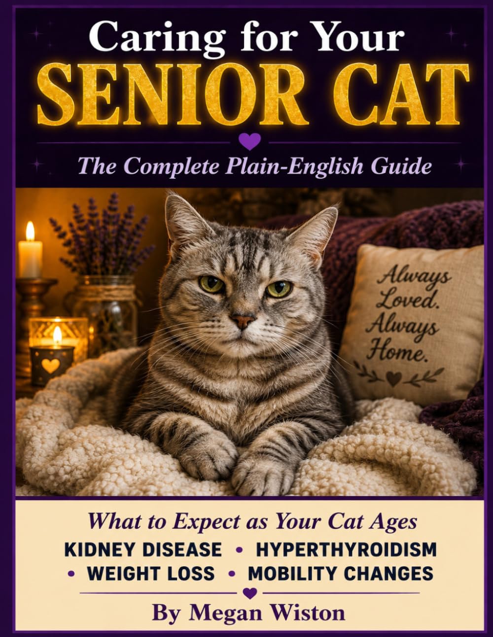 Caring for Your Senior Cat: The Complete Plain-English Guide, What to Expect as Your Cat Ages, How to Manage Kidney Disease, Hyperthyroidism, Weight Loss, and Mobility Changes