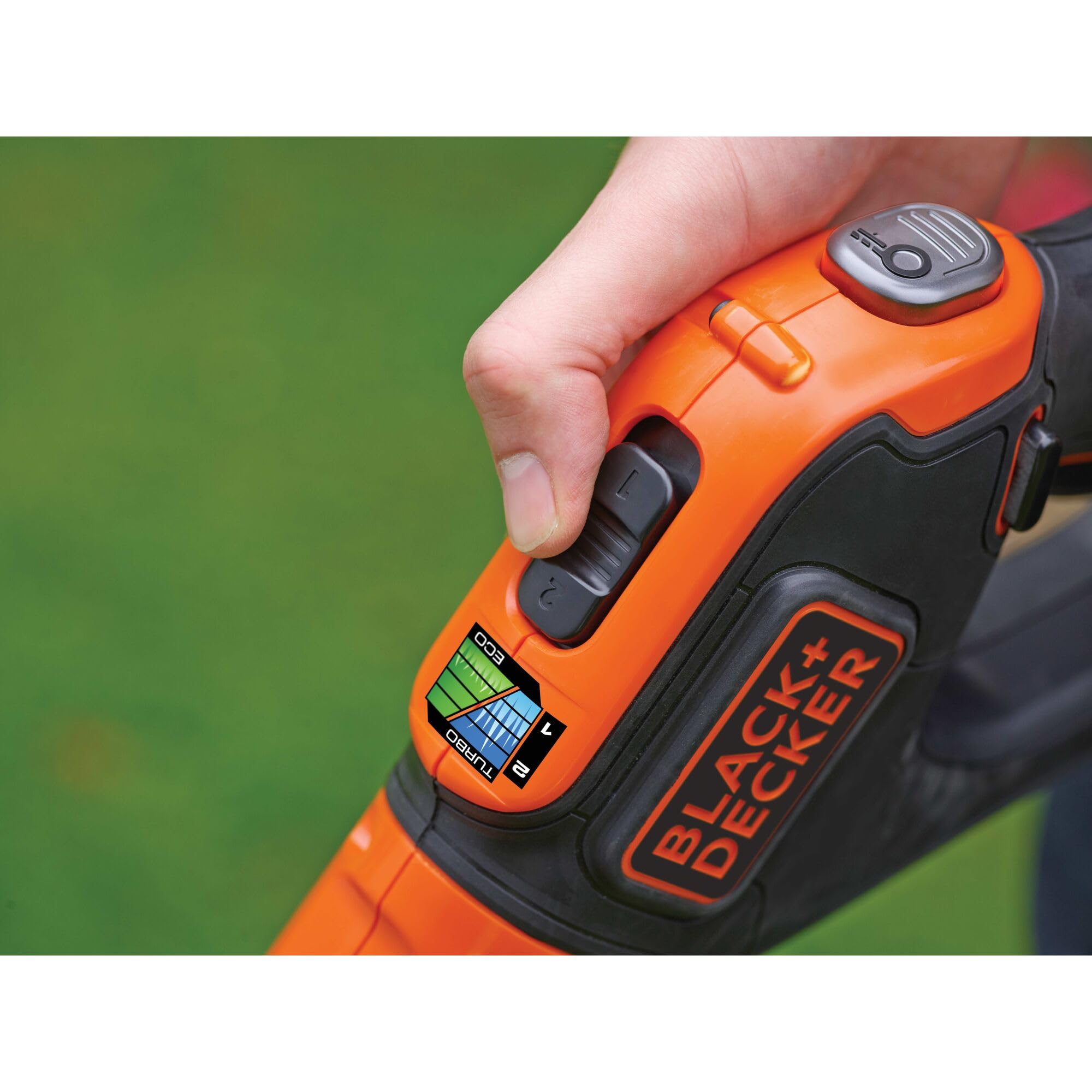 BLACK+DECKER, Powercommand, Power Select, STC1840EPC Podkaszarka akumulatorowa o szerokości cięcia 30 cm, 18V, 4.0 Ah, akumulator litowo-jonowy
