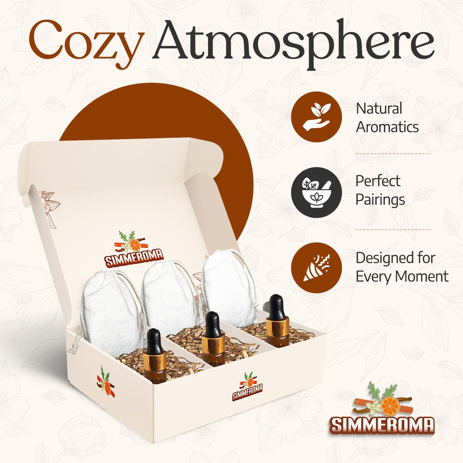 Simmer Pot Potpourri with Vanilla, Orange, Rosemary, and Cinnamon for a Warm, Cozy and Welcoming Home