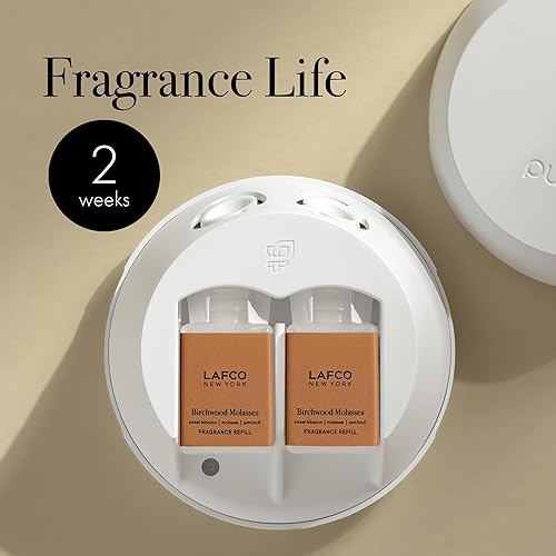 Miniatura 4 de LAFCO New York Holiday Pura - Recambio de dispositivo inteligente, melaza de madera de abedul, vial ofrece hasta 2 semanas de vida de fragancia,