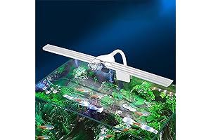 40 Gallon Fish Tank Light - Super-bright 8W Aquarium Light for Vibrant...