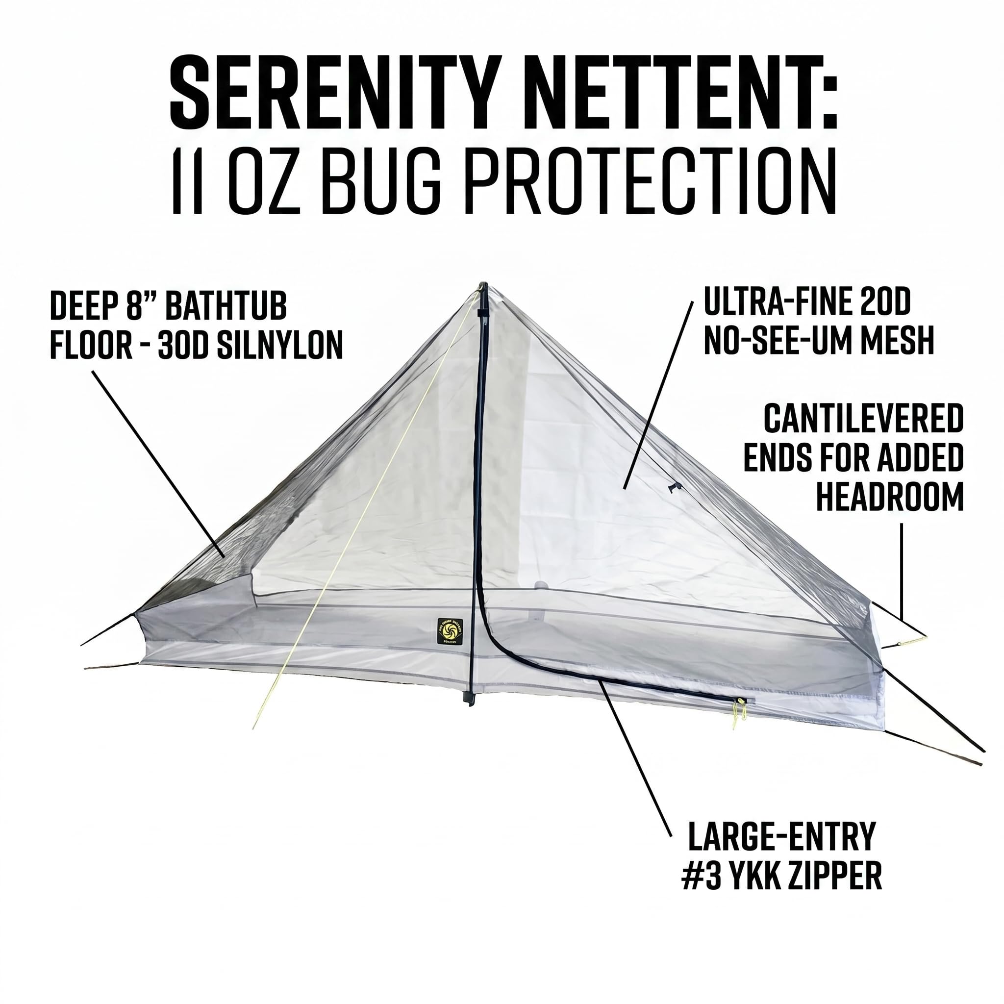 Amazon.co.jp: Six Moon Designs Serenity NetTent - 11オンス 超軽量