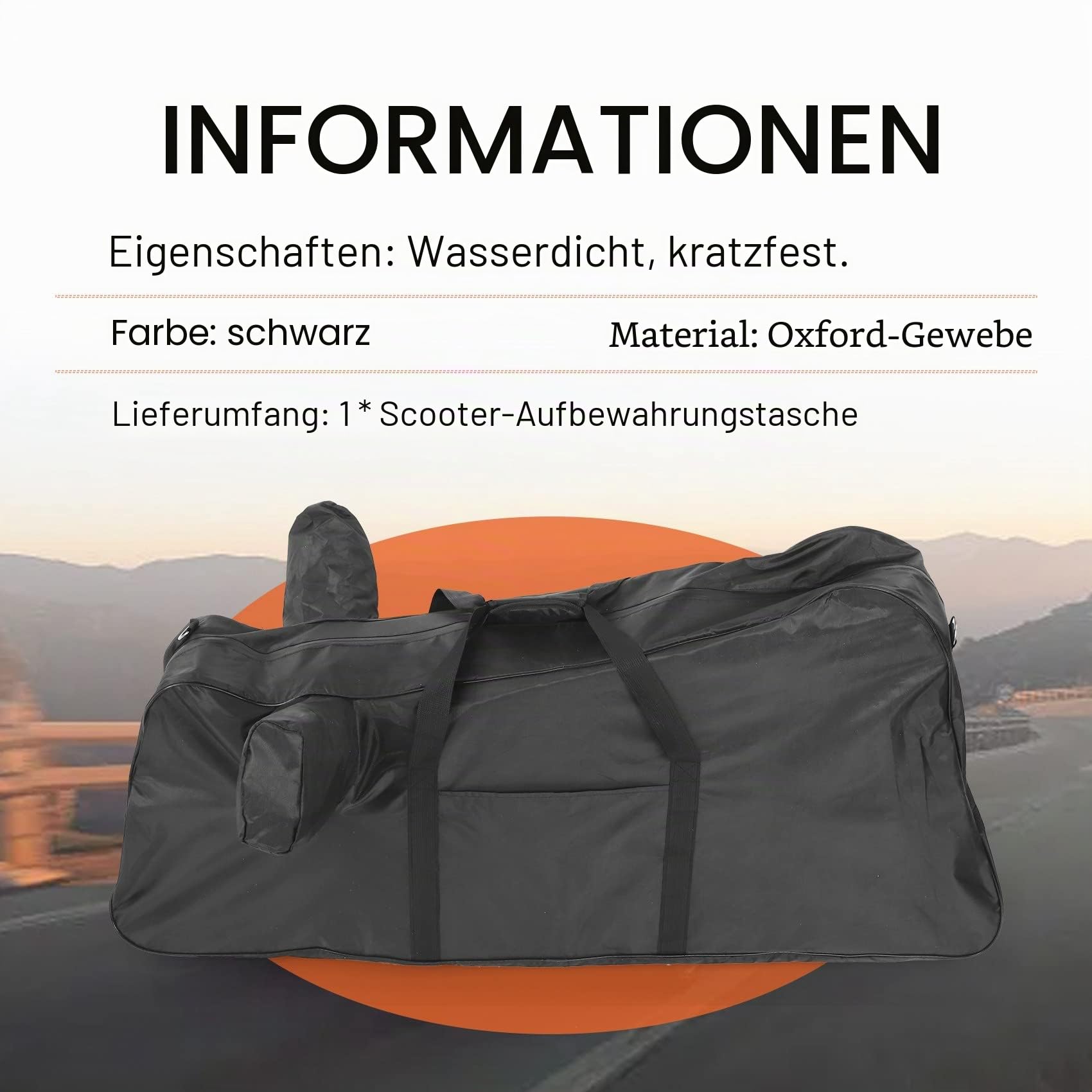 wasserdichte Tragetasche Scooter Aufbewahrungs Tasche für MAX G30 / G30D Elektroroller Faltbare Skateboard Tasche Teile