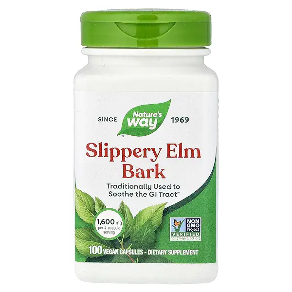 Nature's Way Nature's Way Slippery Elm Bark, 100 Count 1