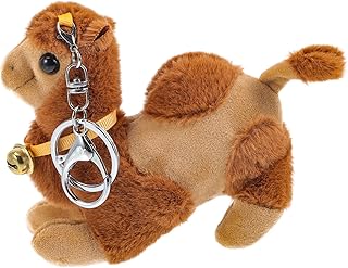 ibasenice Chaveiros De Camelo De Pelúcia Para Mochilas Bolsa De Pelúcia Mini Bolsa Bonito Material Escolar Chaveiro De Camelo De Pelúcia Chaveiro De Boneca De Pelúcia Camelo De Pelúcia
