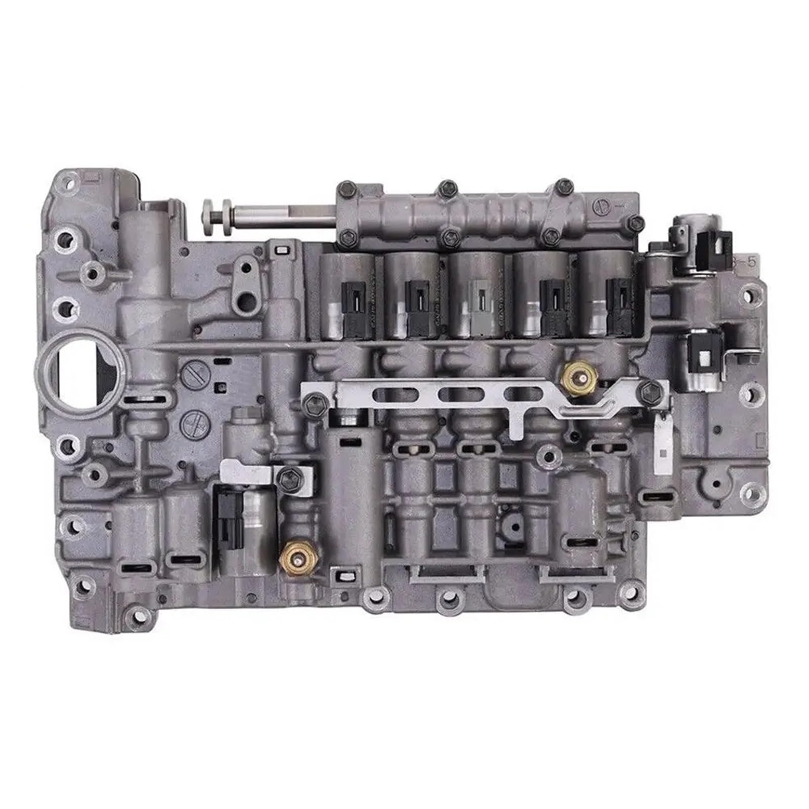 Transmission Valve Body TR60SN 09D 09D325039A with Solenoid Without Sensor Fit for Audi Q7 Fit for VW 2002-2011 Transmission Valve Body Solenoid Gearbox Valve BOD
