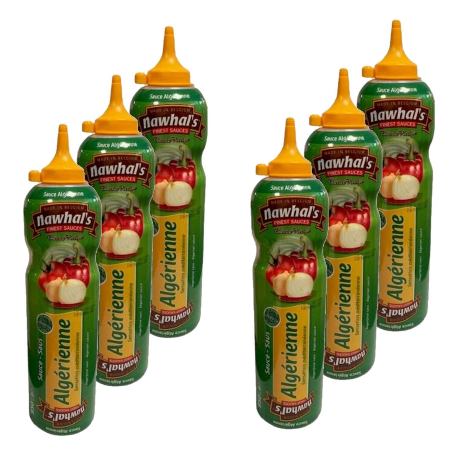 Lot 6x Sauce algérienne - Bouteille 500ml