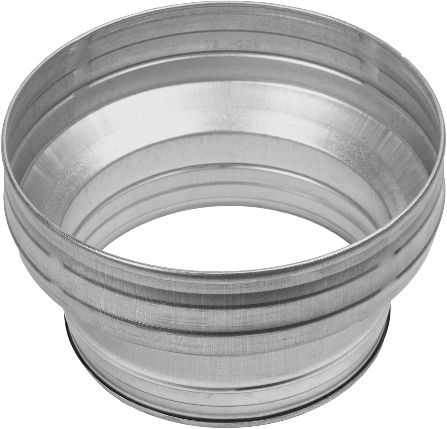 Vent Systems 10" Inch to 8" Inch Galvanized Steel Duct Reducer - Duct Pipe Adapter - Exhaust, Intake Air Ducting Connector, Increaser, Reducer, Cone - HVAC Heating/Cooling Ventilation System Fitting