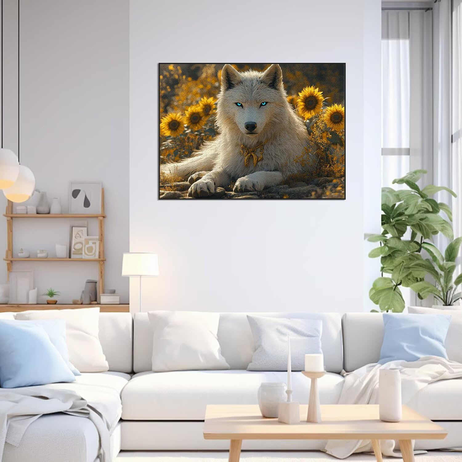 Puzzle 4000 Pezzi lupo Puzzle Classici per Gioco Familiare, n-396 | Impossibile Puzzles, Intrattenimento Creativo, Rilassamento e Intelligence, Regalo per Amore e Amico, Home Decor, Girosoli