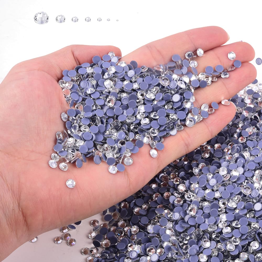 Strass Per Tessuti 6500 Strass Termoadesivi Per Tessuti - Cristalli Decorativi Fai Da Te Per Abiti, Scarpe, Accessori Strass Per Scarpe