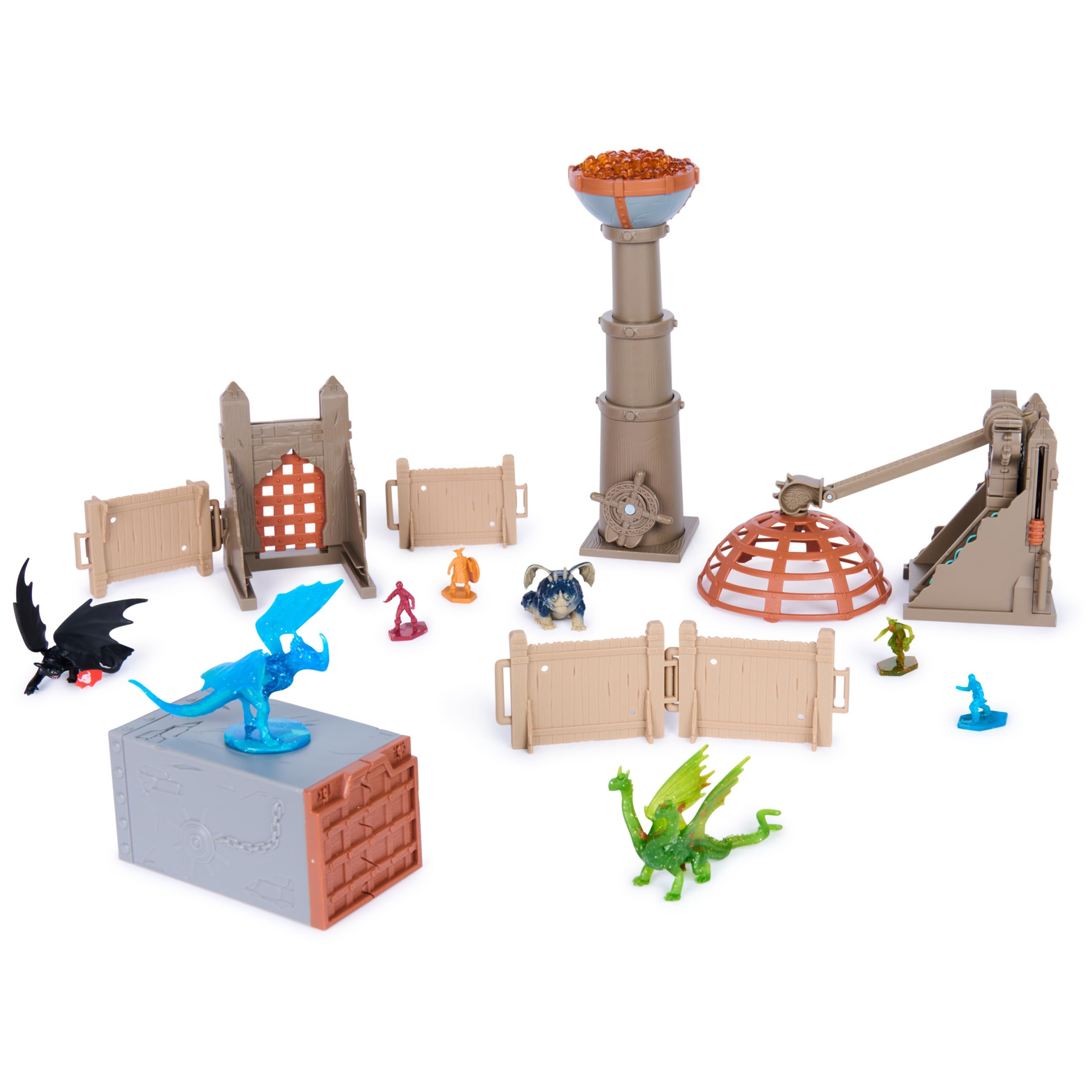 【wing_hub】3点まとめ売　トルネタグ　トランプ　ミニデーモン Amazon.com: Dreamworks Dragons Trial of Flame Bundle Playset Pack