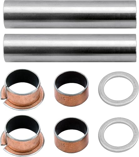 Miniatura 2 de Roykaw Kit de tubo de pasador de husillo y buje para carrito de golf compatible con modelos EZGO RXV, TXT, 2-Five, Serie ST, buje/arandela, 8