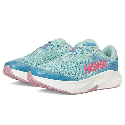 Hoka Kids Rincon 4 (Big Kid) Kids Shoes Jadeite/Alpine Blue