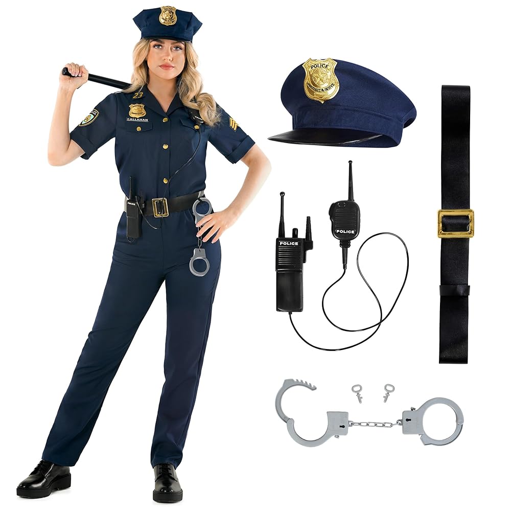 Amazon.co.jp: Morph - 警察官コスチューム - 大人用 女性用