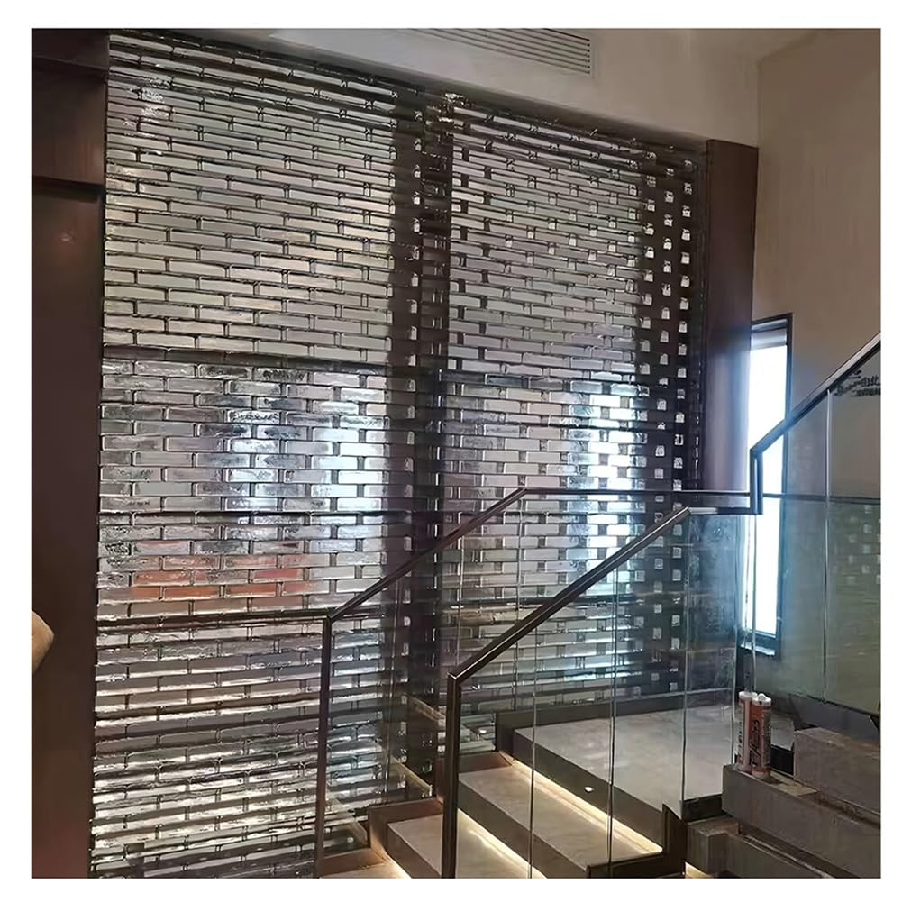 Prostokątne kryształowe cegły przezroczysty szklany blok szklane cegły izolacja akustyczna izolacja termiczna kryształ design przezroczysty 200 x 100 x 50 mm