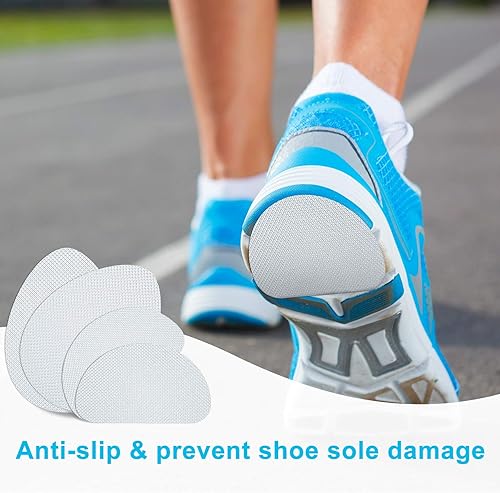 Miniatura 2 de 16 almohadillas antideslizantes para zapatos, autoadhesivas, almohadillas antideslizantes para zapatos, reducción de ruido, almohadilla para